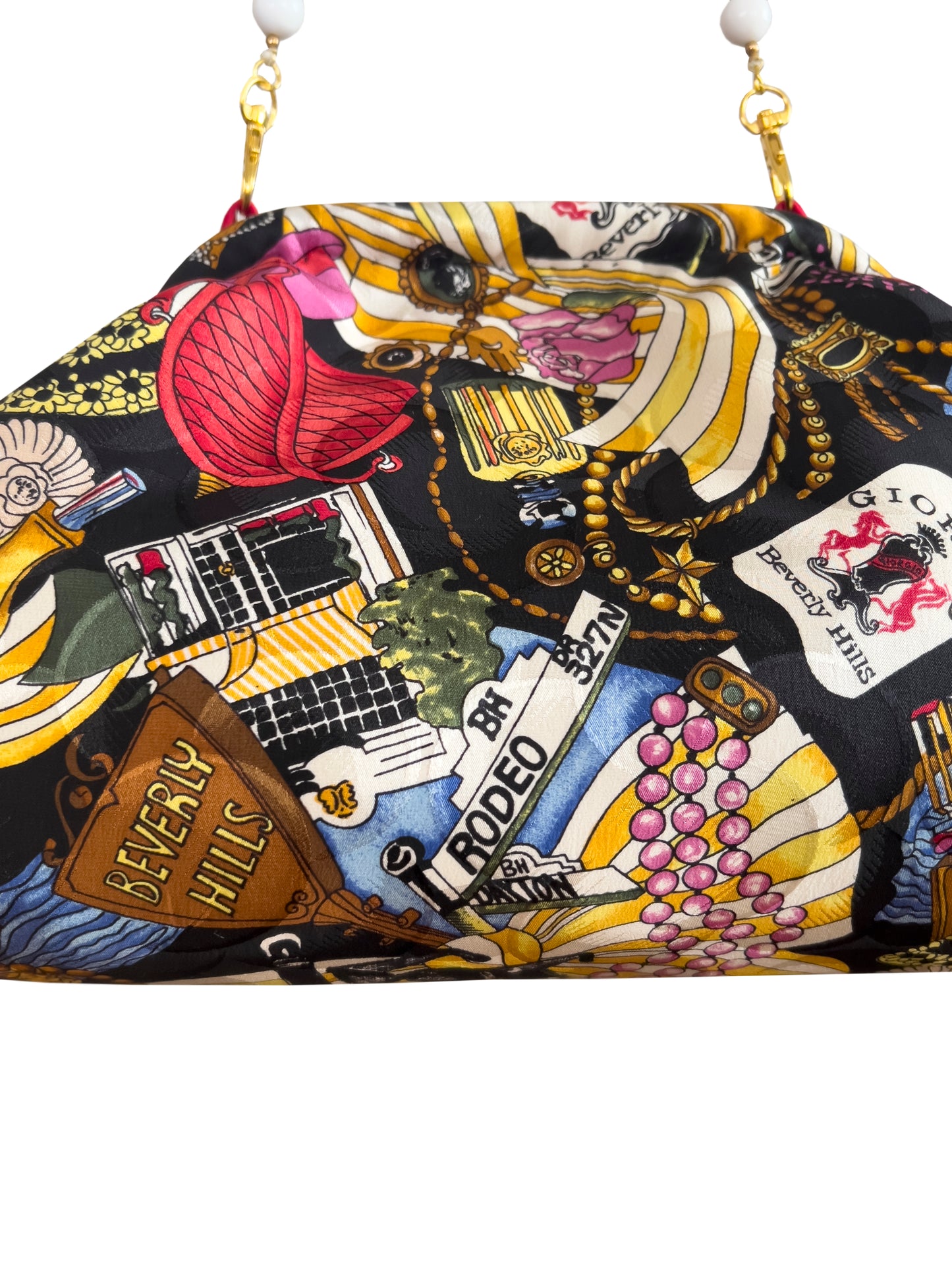 Upcycled Nicole Miller Beverly Hills Purse