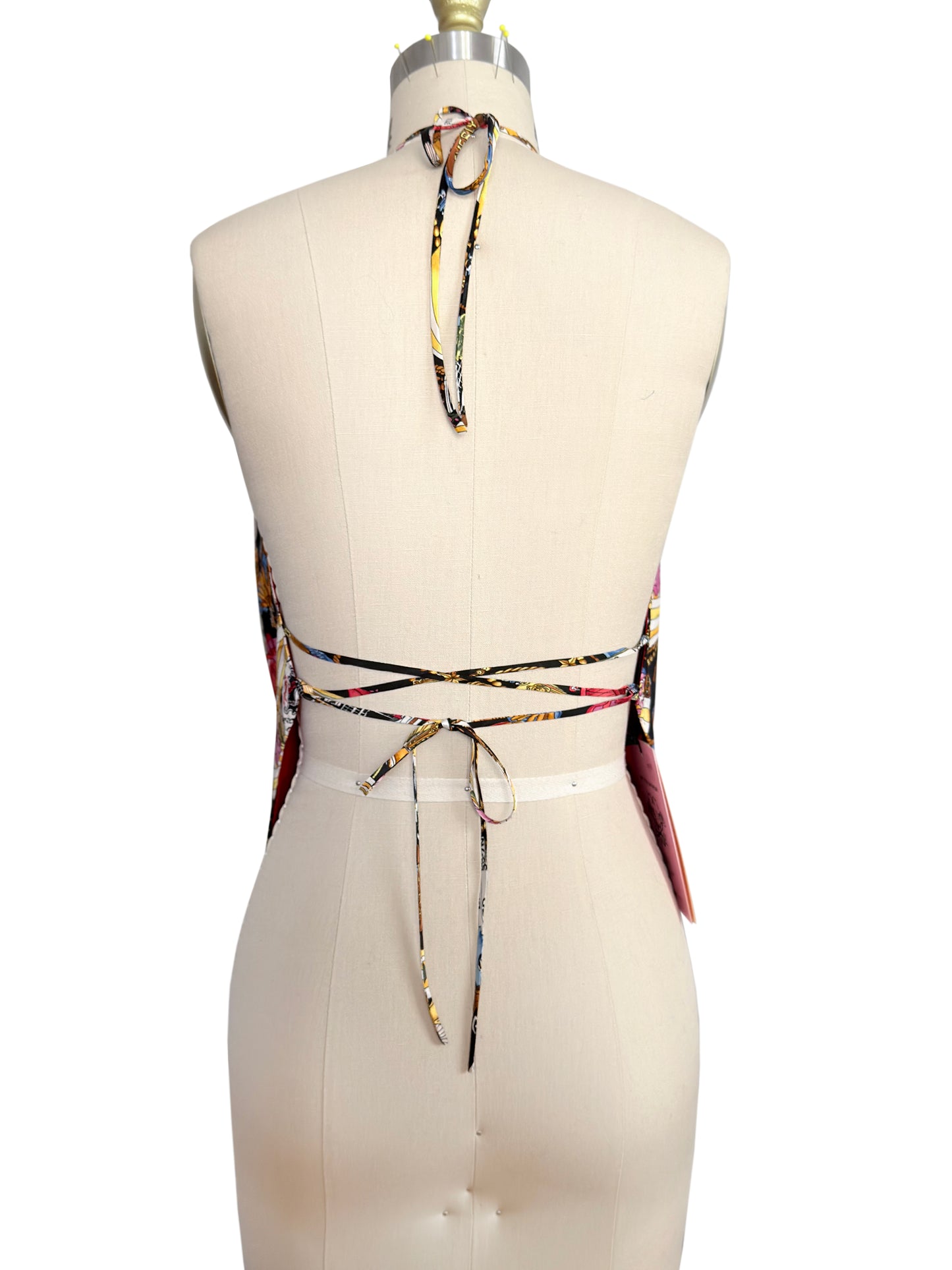 Upcycled Nicole Miller Beverly Hills Top