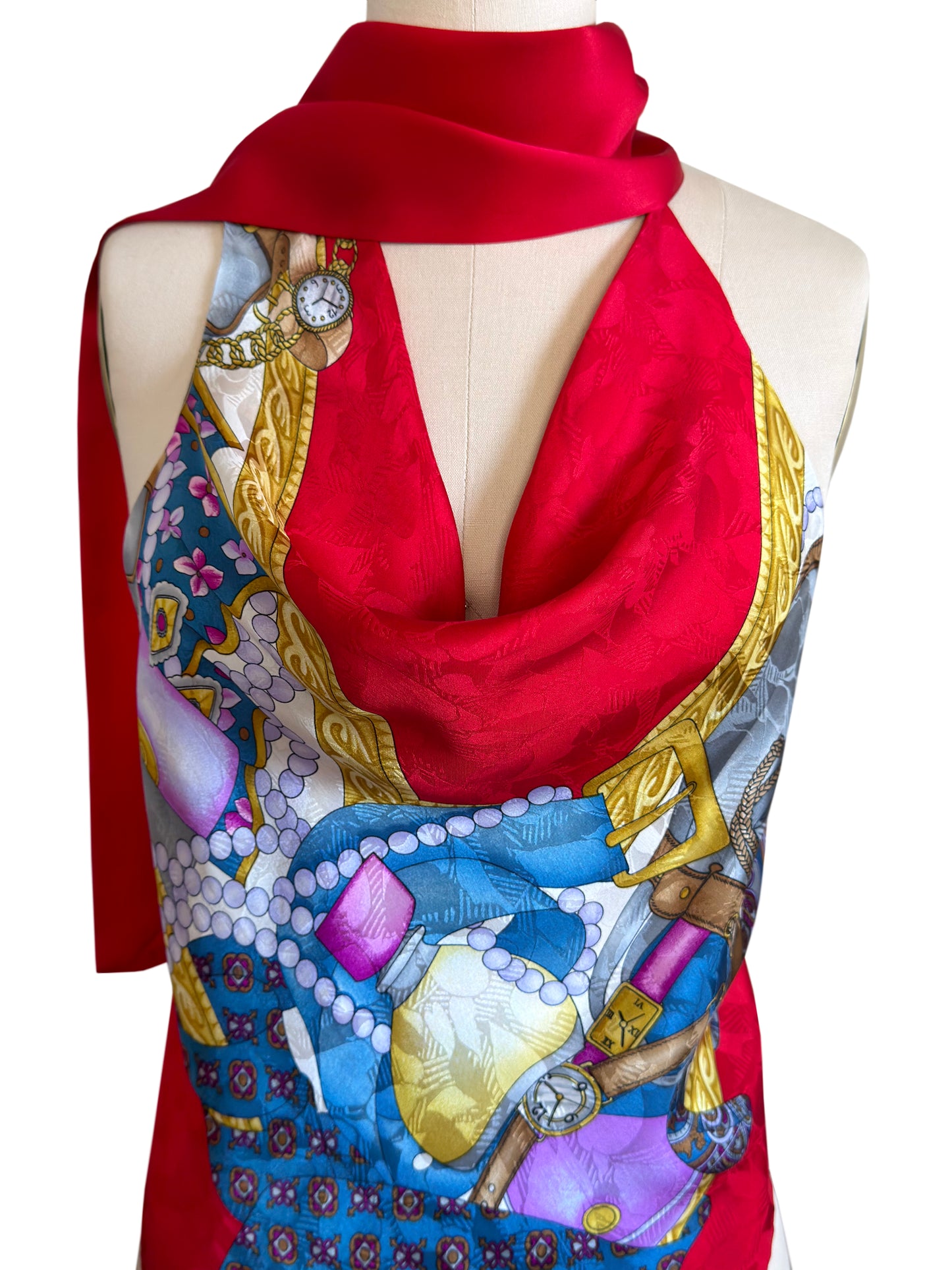 Upcycled Gianni Versace Top