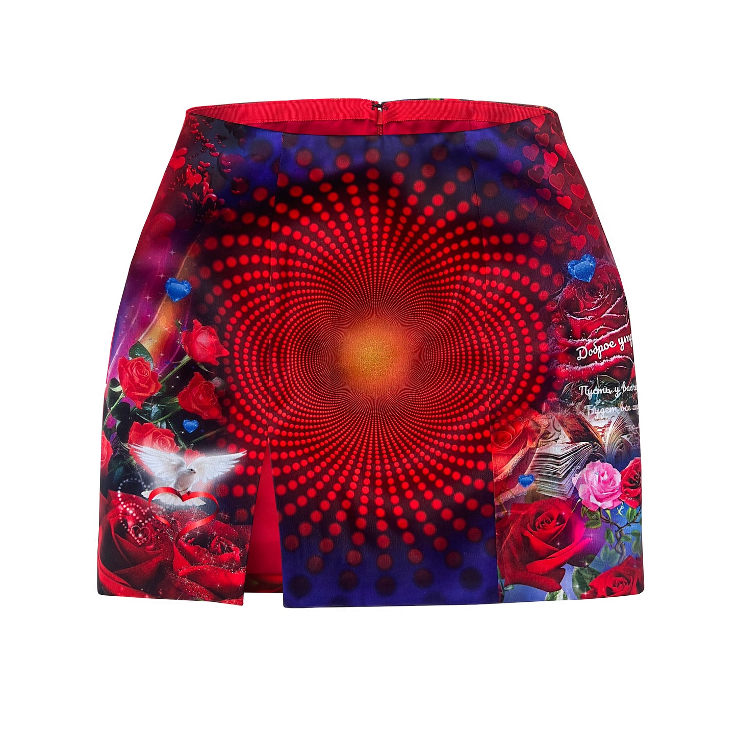 *MADE TO ORDER* Salome Mini Skirt with Slit