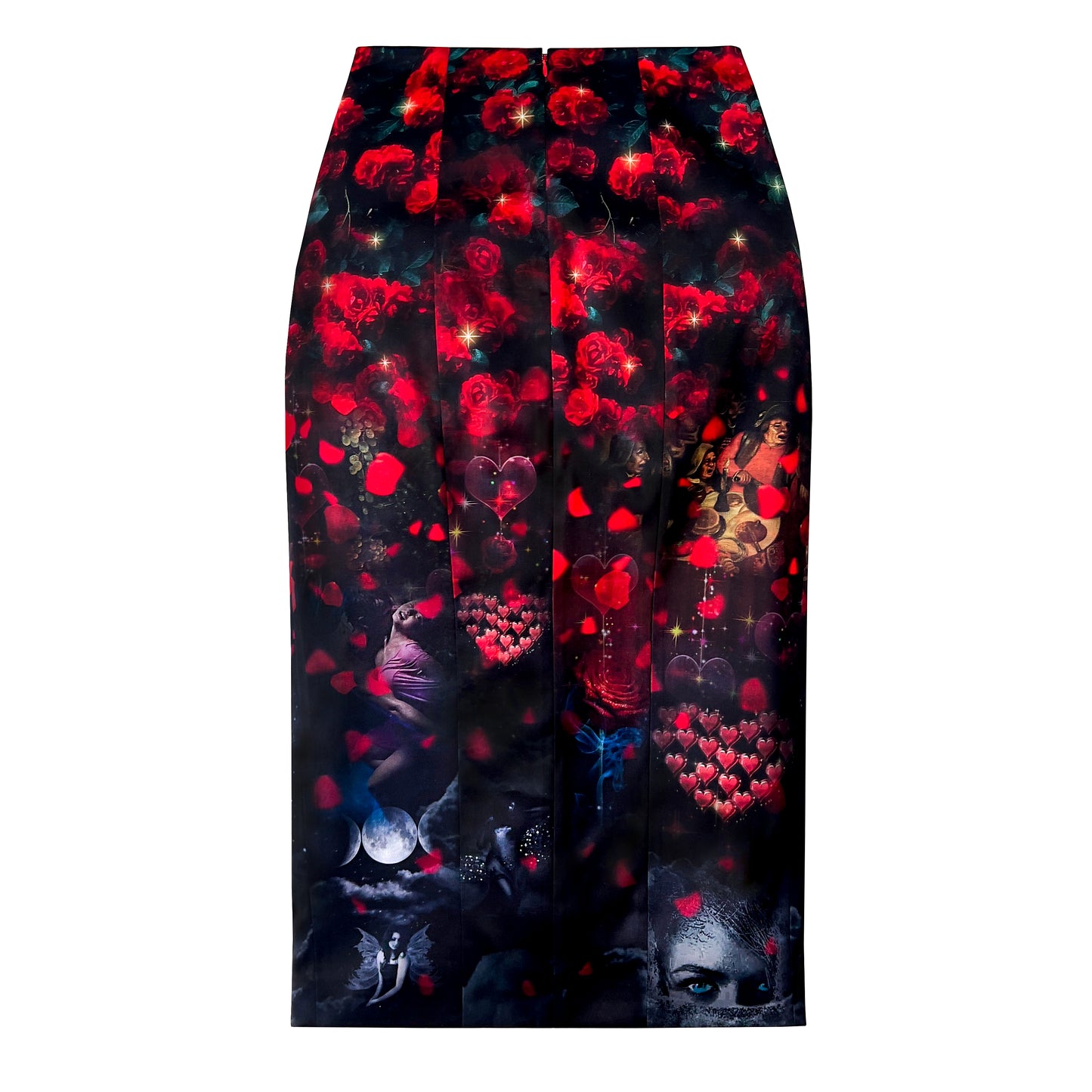 *MADE TO ORDER* Witches Sabbath Midi Skirt with Slit