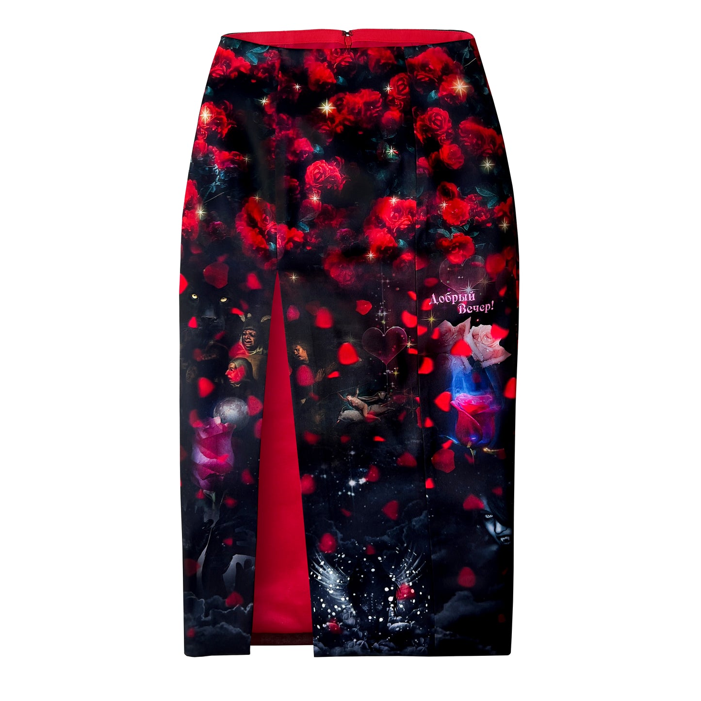 *MADE TO ORDER* Witches Sabbath Midi Skirt with Slit