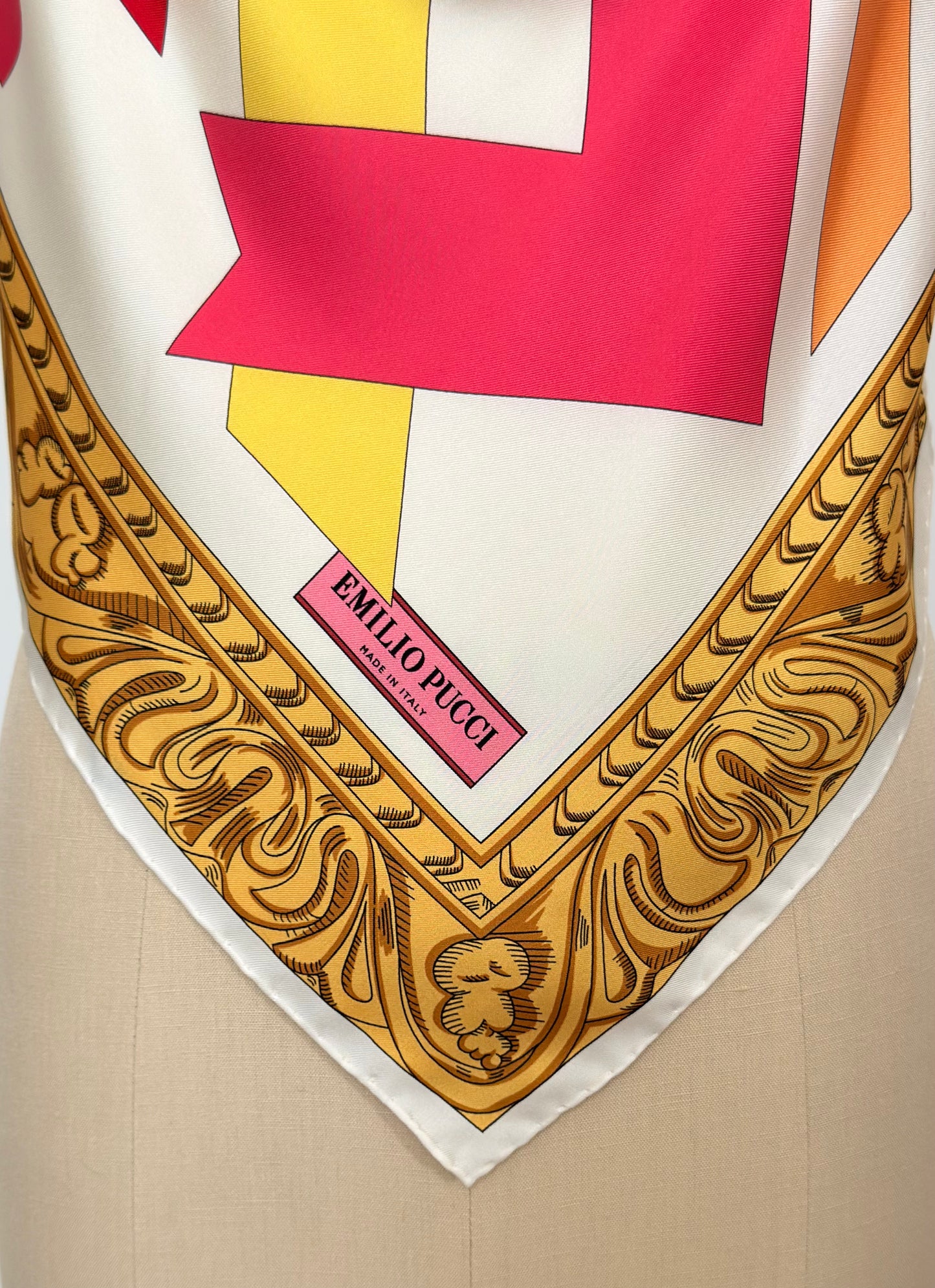 Upcycled Pucci Scarf Top